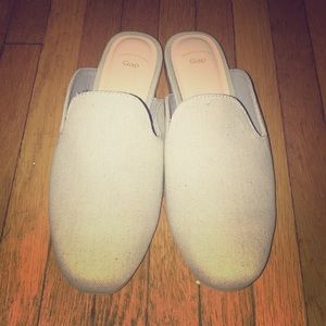 GAP light blue mules